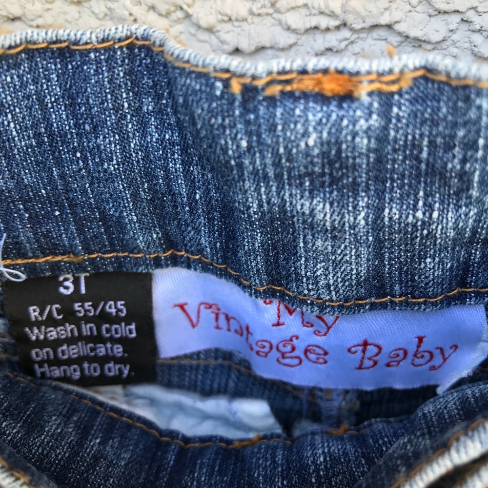 NEW My Vintage Baby Embellished Toddler Jeans - Picture 5 of 8